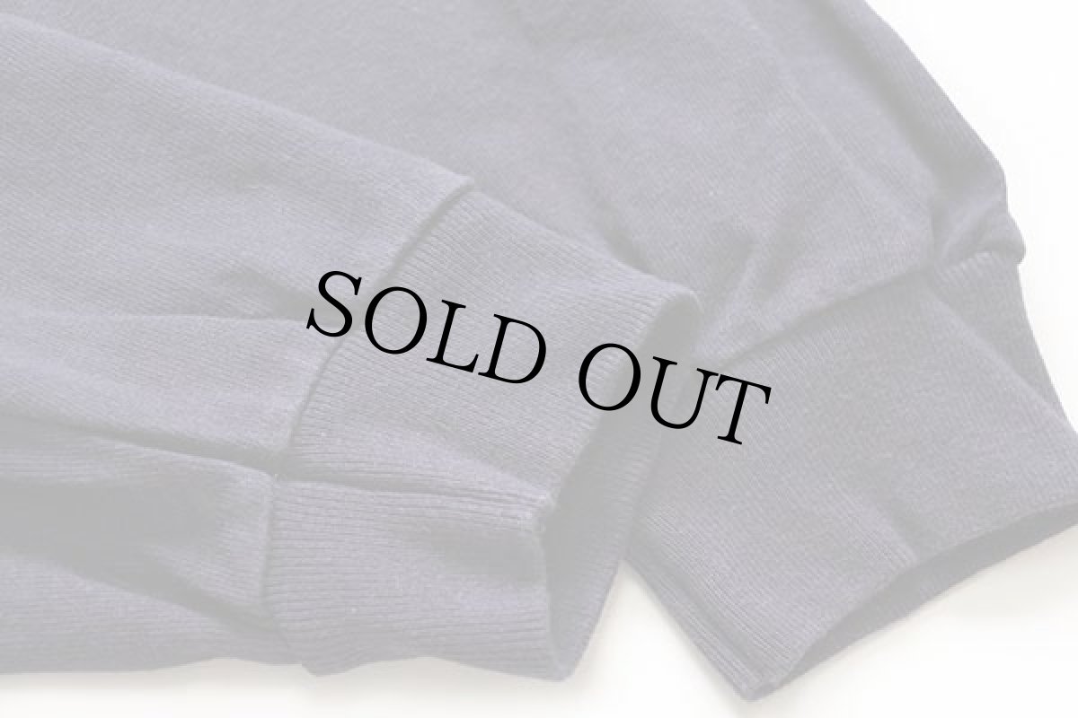 画像5: 90s USA製 ADC TELECOMMUNICATIONS 刺繍 コットン 長袖Tシャツ 紺 XL (5)