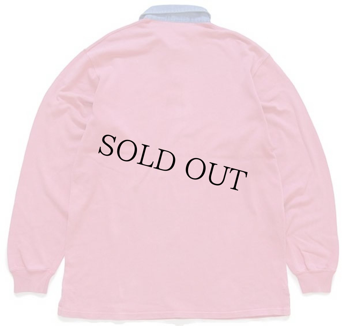 画像2: 90s ポロ ラルフローレン ワンポイント コットン ラガーシャツ ピンク (2)