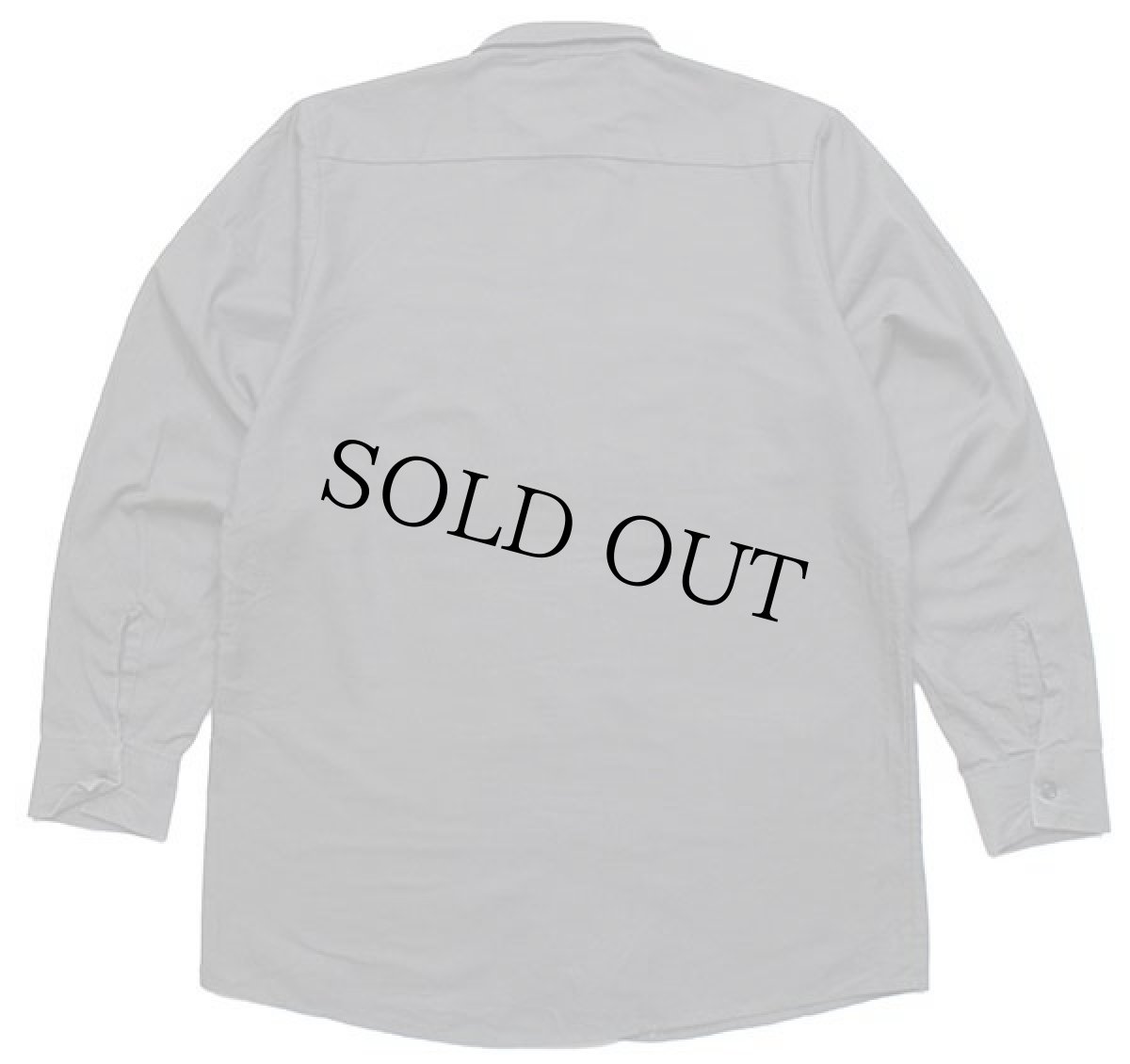 画像2: 00s RED KAPレッドキャップ Days Inn ロゴ刺繍 ワークシャツ チャコールグレー M-RG (2)