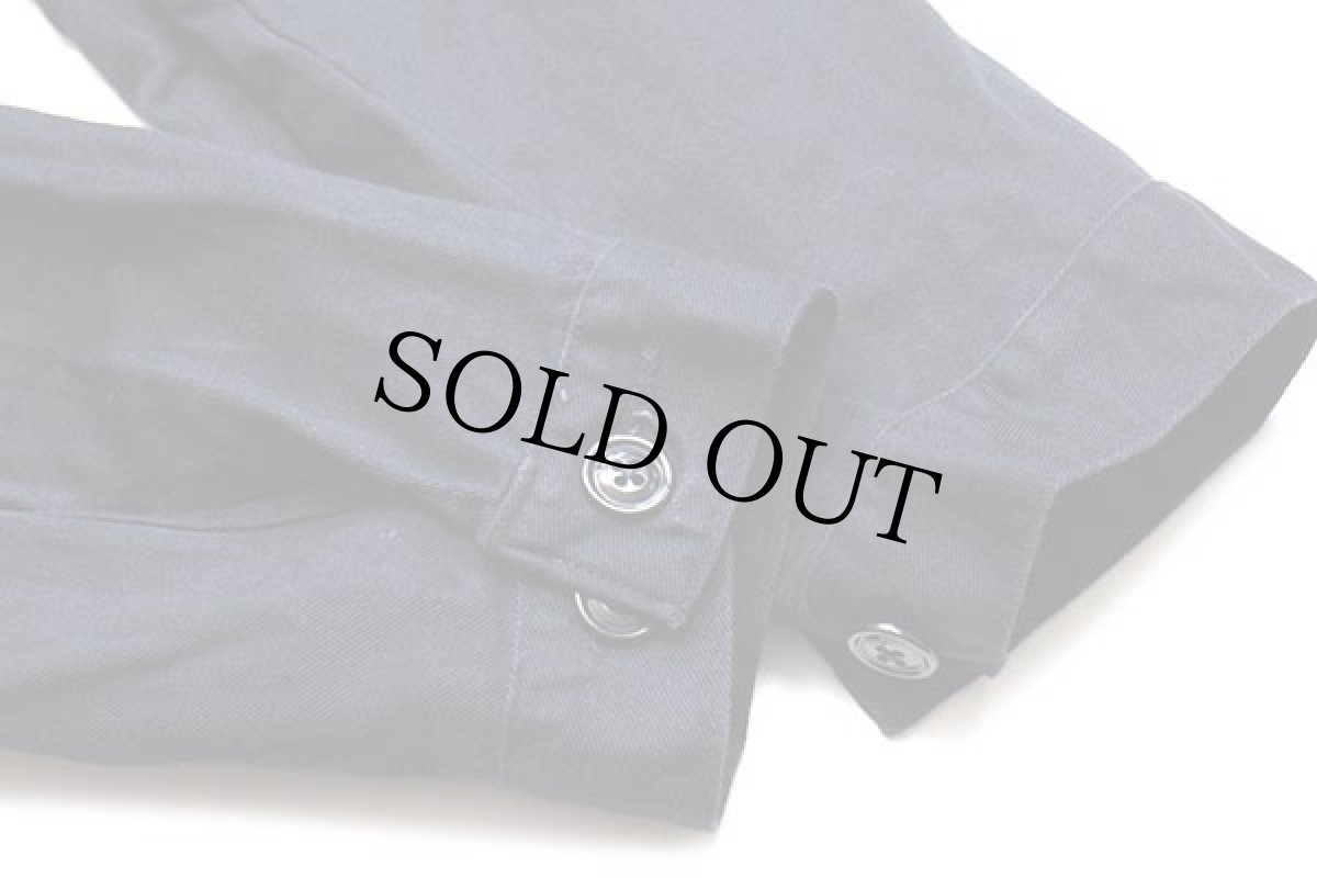 画像8: 15 米軍 U.S.NAVY パッチ付き ユーティリティ カバーオール オールインワン 濃紺 46S★つなぎ (8)