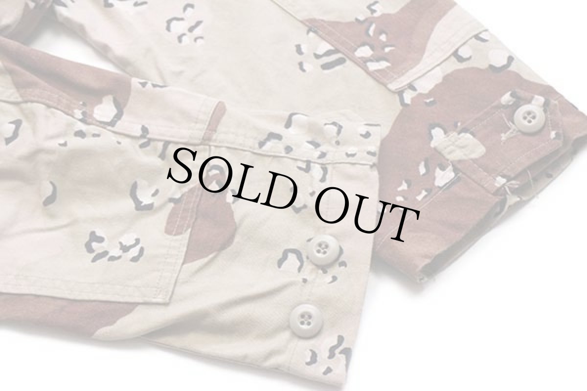 画像5: 80s 米軍 U.S.ARMY チョコチップ デザートカモ BDU ジャケット S-XS (5)