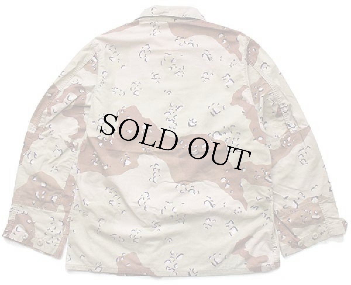 画像2: 80s 米軍 U.S.ARMY チョコチップ デザートカモ BDU ジャケット L-R (2)