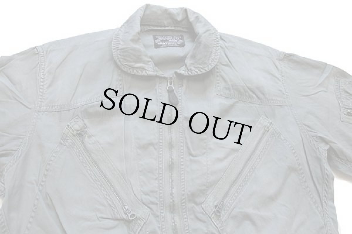 画像4: 60s 米軍 USAF K-2B カバーオール フライトスーツ セージグリーン M-L★つなぎ (4)