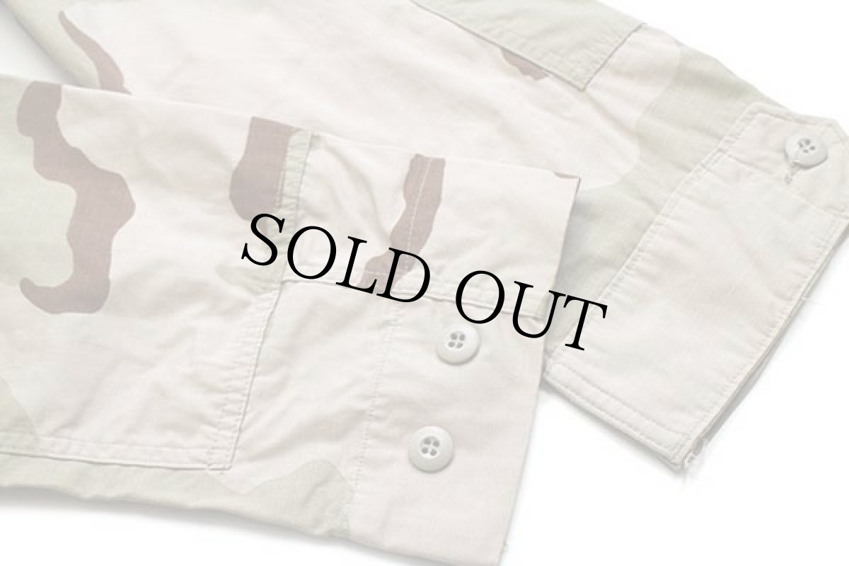 画像5: 90s 米軍 U.S.ARMY デザートカモ BDU ジャケット S-S (5)