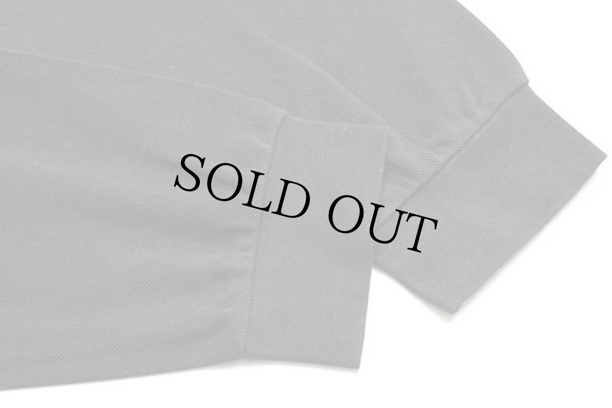 画像5: 90s LACOSTEラコステ ワンポイント コットン 鹿の子 長袖ポロシャツ 黒 8★36 特大 (5)