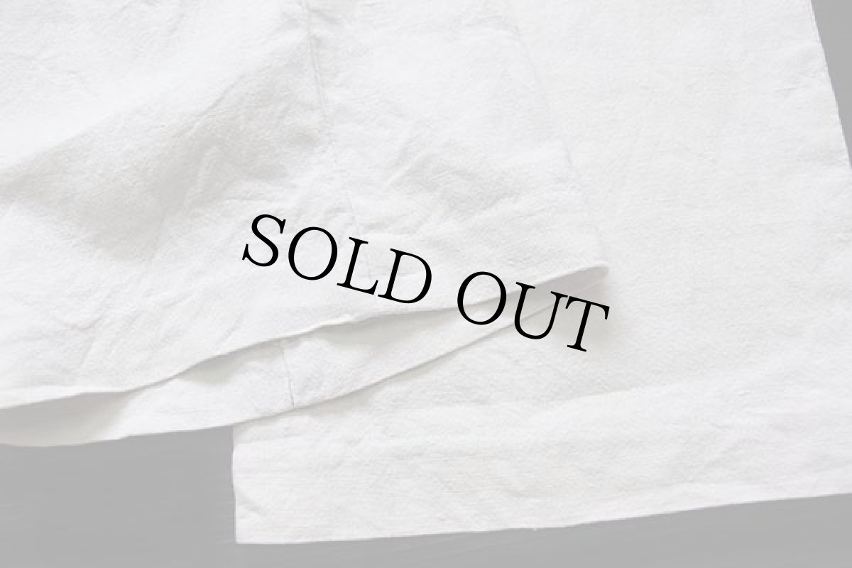 画像8: 00s ポロ ラルフローレン スラックス リネンパンツ オフホワイト 36R (8)