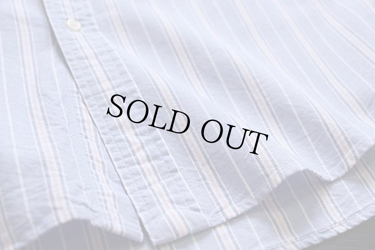 画像5: 00s ラルフローレン ランダムストライプ ボタンダウン オックスフォード コットンシャツ M (5)