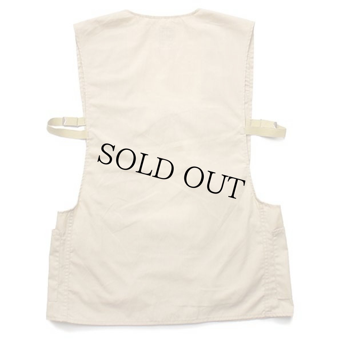 画像2: 70s USA製 bob allen ガンパッチ付き シューティングベスト カーキ ML (2)