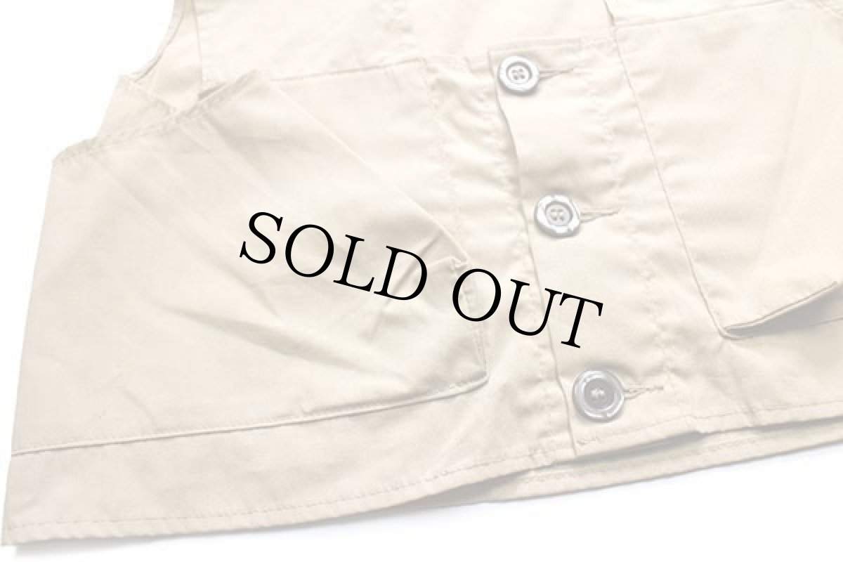 画像4: 70s USA製 bob allen ガンパッチ付き シューティングベスト カーキ ML (4)