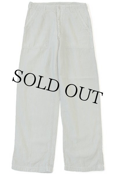 60s 米軍 U.S.ARMY コットンサテン ユーティリティ ベイカーパンツ