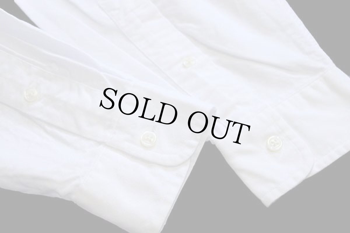 画像6: 90s ラルフローレン ワンポイント ボタンダウン オックスフォード コットンシャツ 白 16 (6)