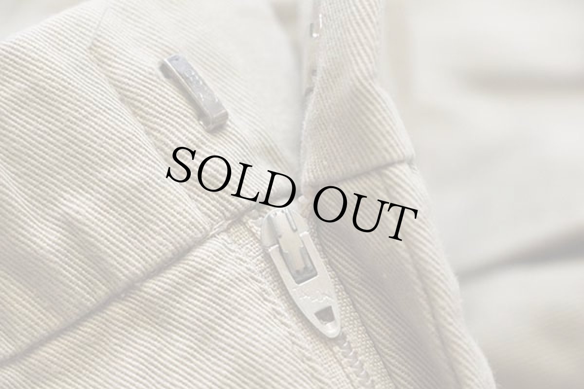 画像7: 90s ポロ ラルフローレン ツータック スラックス コットンツイルパンツ カーキ w38 (7)