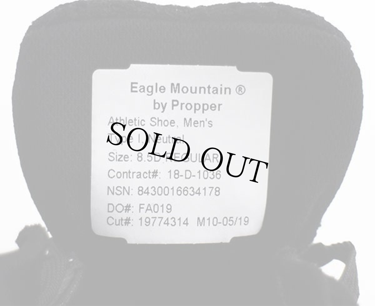 画像5: 未使用★18 米軍 Eagle Mountain By Propper STEALTH トレーニングシューズ スニーカー 黒 8.5D (5)