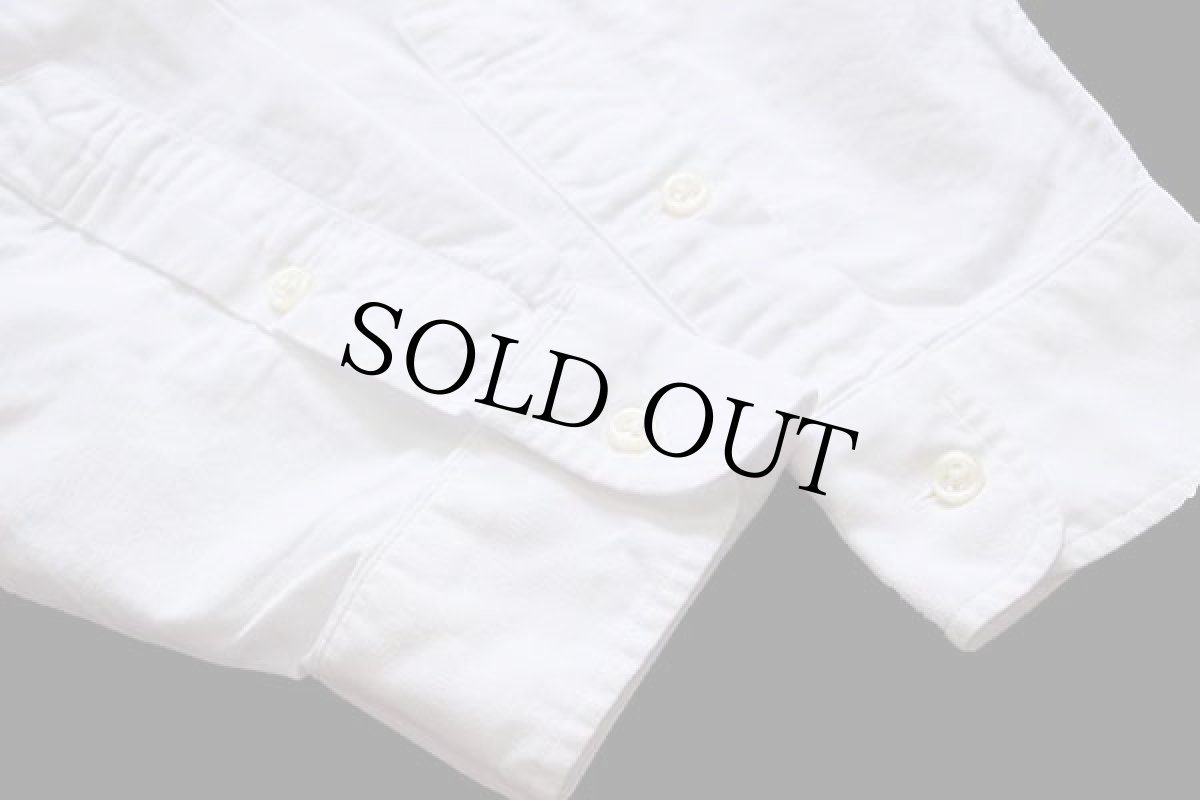 画像6: 90s ラルフローレン SLIM BLAKE ワンポイント ボタンダウン オックスフォード コットンシャツ 白 M★Q (6)