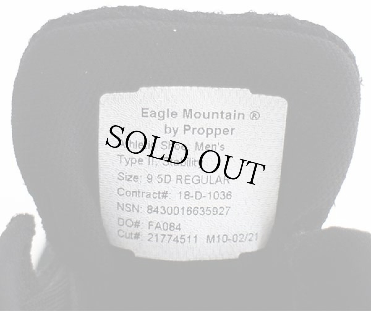 画像5: 未使用★18 米軍 Eagle Mountain By Propper STEALTH トレーニングシューズ スニーカー 黒 9.5D (5)