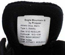 画像5: 未使用★18 米軍 Eagle Mountain By Propper STEALTH トレーニングシューズ 黒 9.5D★B スニーカー (5)