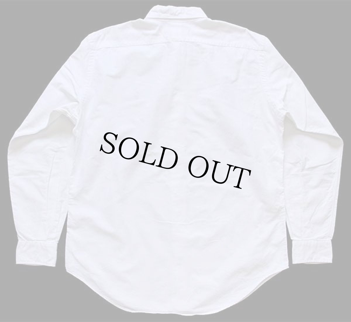 画像2: 90s ラルフローレン SLIM BLAKE ワンポイント ボタンダウン オックスフォード コットンシャツ 白 M★Q (2)