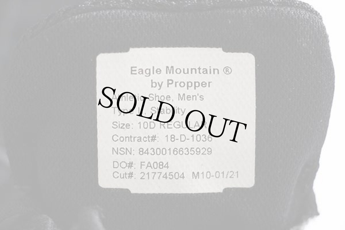 画像5: 未使用★18 米軍 Eagle Mountain By Propper STEALTH トレーニングシューズ スニーカー 黒 10D (5)