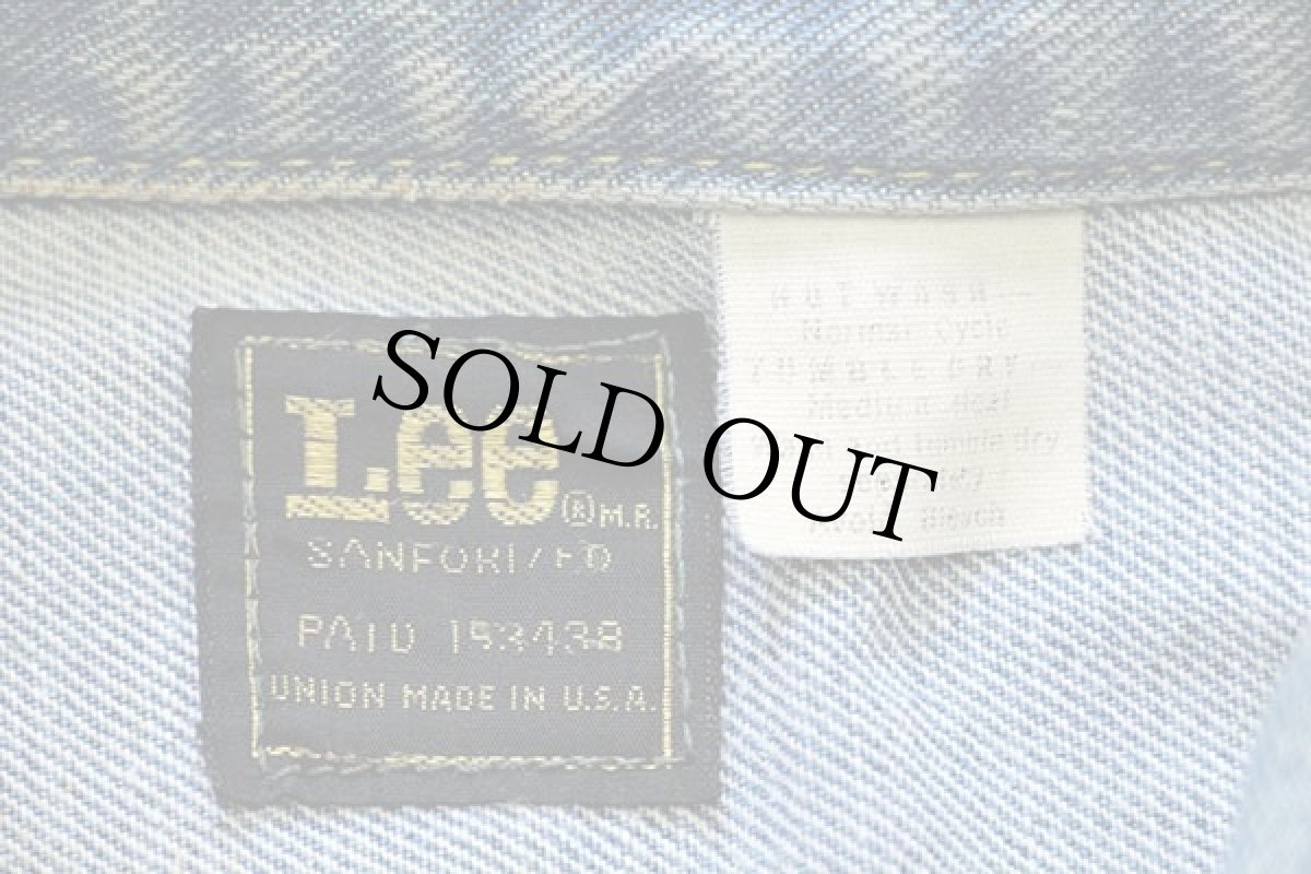 画像4: 70s USA製 Leeリー 220 デニムジャケット (4)