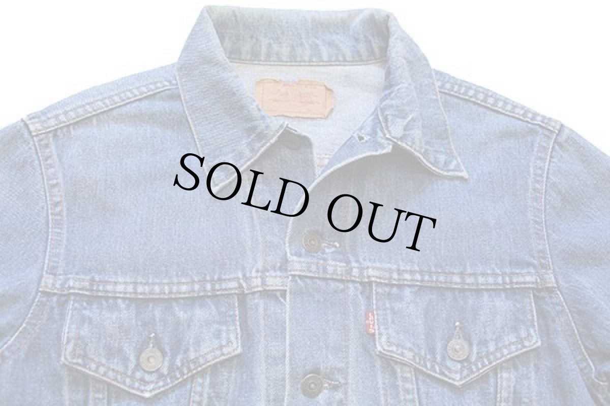 画像3: 80s カナダ製 Levi'sリーバイス 70506 デニムジャケット 4ポケット 40★A (3)