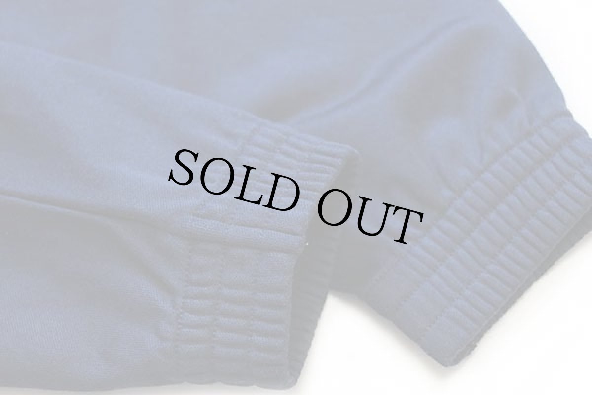 画像4: adidasアディダス トレフォイル ロゴ刺繍 2WAY トラックジャケット 紺×白 L★ジャージ (4)