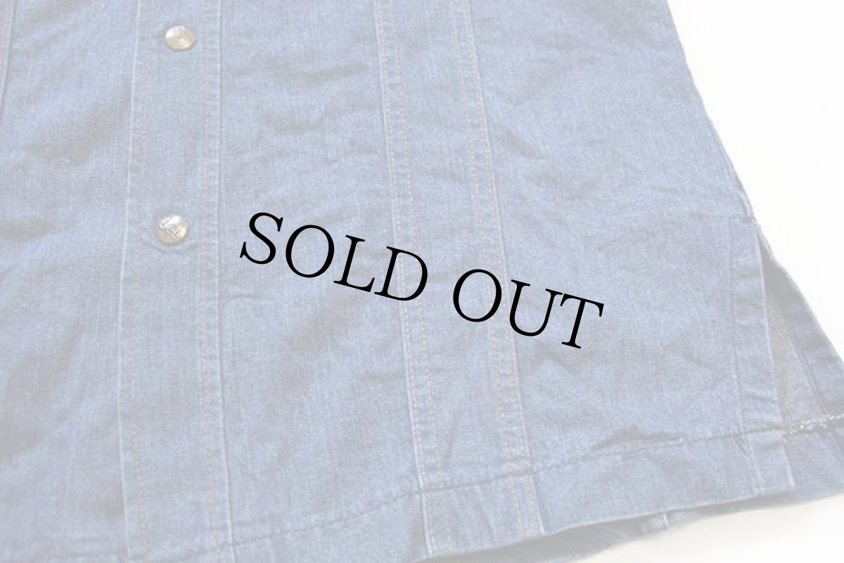 画像6: 70s USA製 Leeリー デニム シャツジャケット M-L (6)