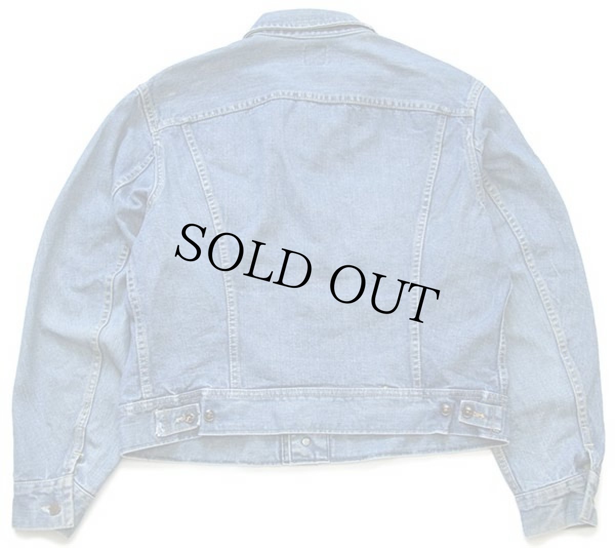 画像2: 70s USA製 Leeリー 220 デニムジャケット (2)