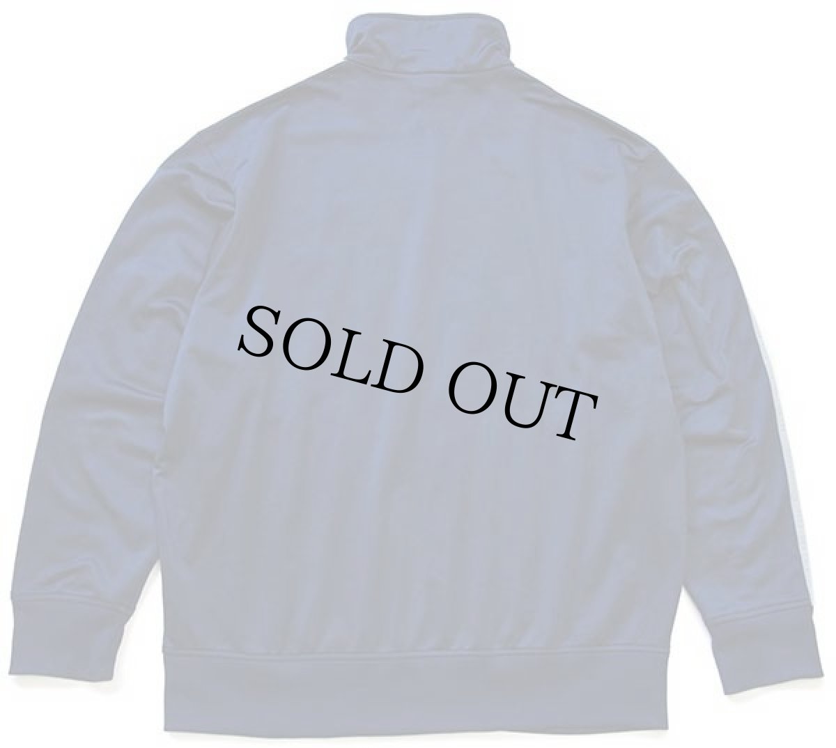 画像2: adidasアディダス トレフォイル ロゴ刺繍 トラックジャケット 紺×グレー L★ジャージ (2)