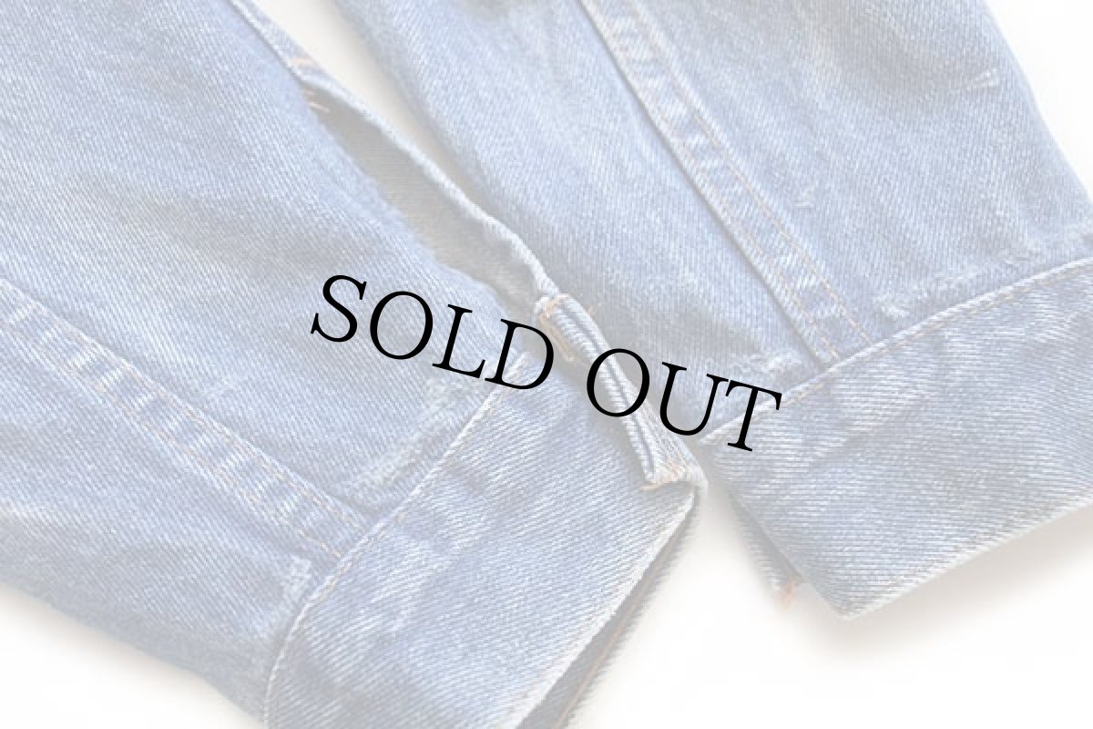画像8: 80s カナダ製 Levi'sリーバイス 70506 デニムジャケット 4ポケット 40★A (8)