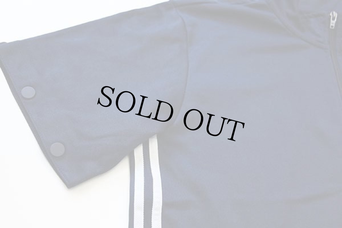 画像7: adidasアディダス トレフォイル ロゴ刺繍 2WAY トラックジャケット 紺×白 L★ジャージ (7)