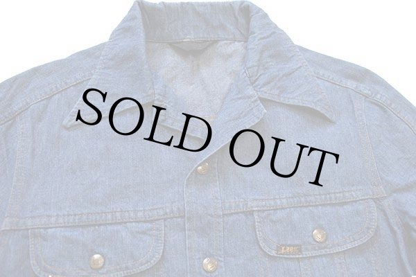 70s USA製 Leeリー デニム シャツジャケット M-L - Sixpacjoe Web Shop