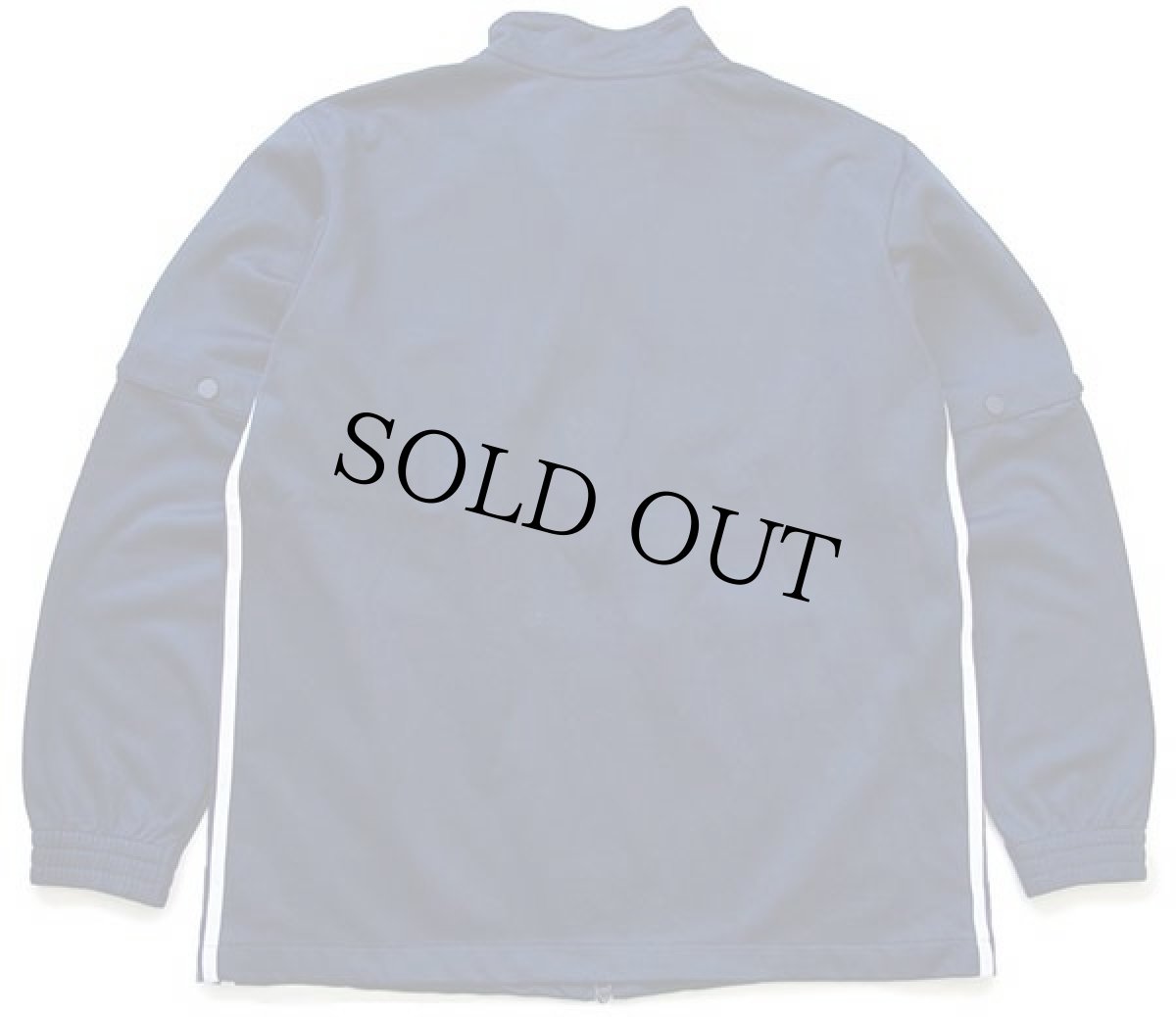 画像2: adidasアディダス トレフォイル ロゴ刺繍 2WAY トラックジャケット 紺×白 L★ジャージ (2)