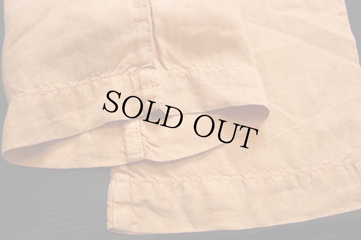 画像7: 00s DOCKERSドッカーズ リネンパンツ 後染め 薄オレンジ w36 L34★ユーロ Levi'sリーバイス (7)