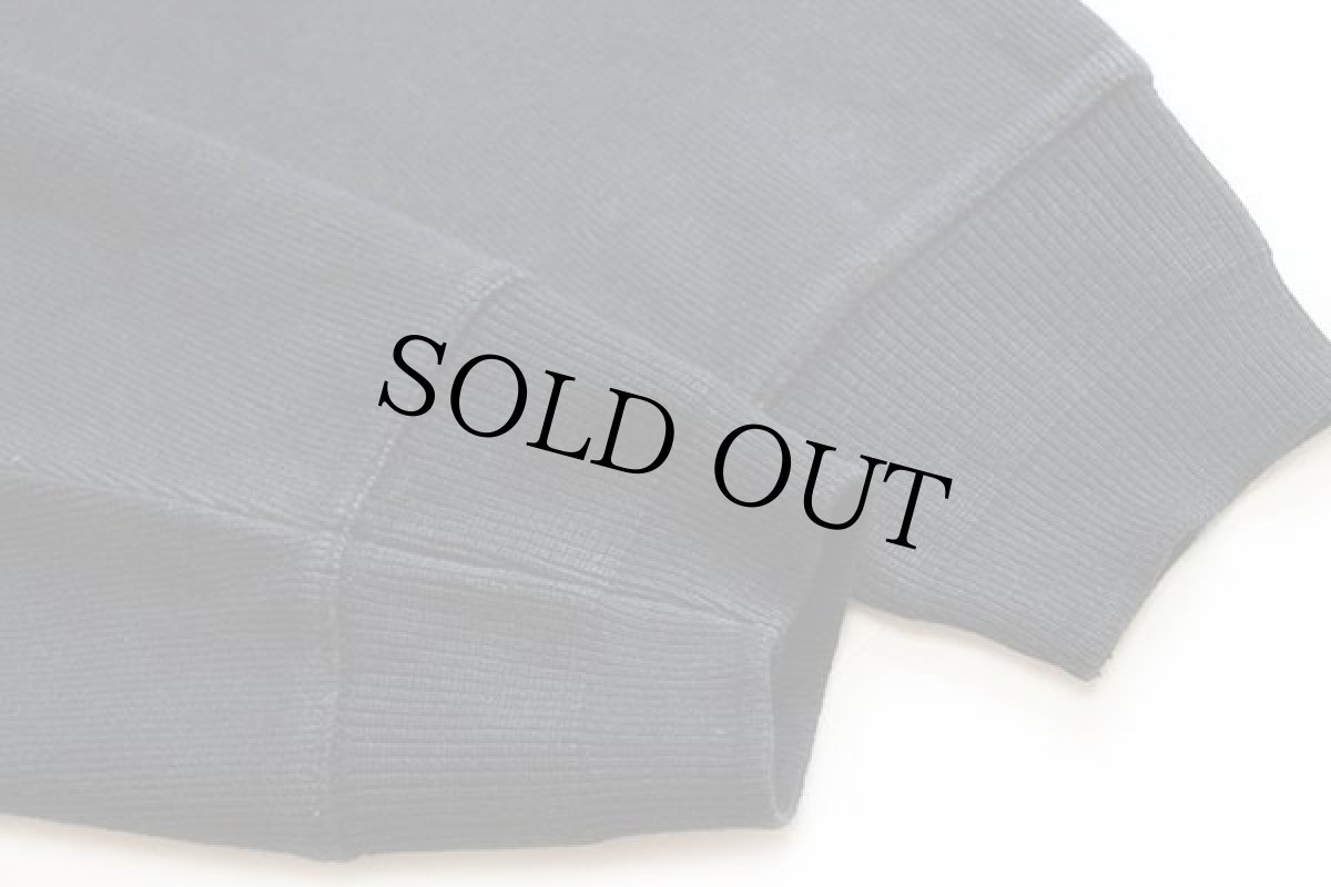 画像6: 90s Levi'sリーバイス ヘンリーネック コットン ニット スウェット 黒★ユーロ (6)