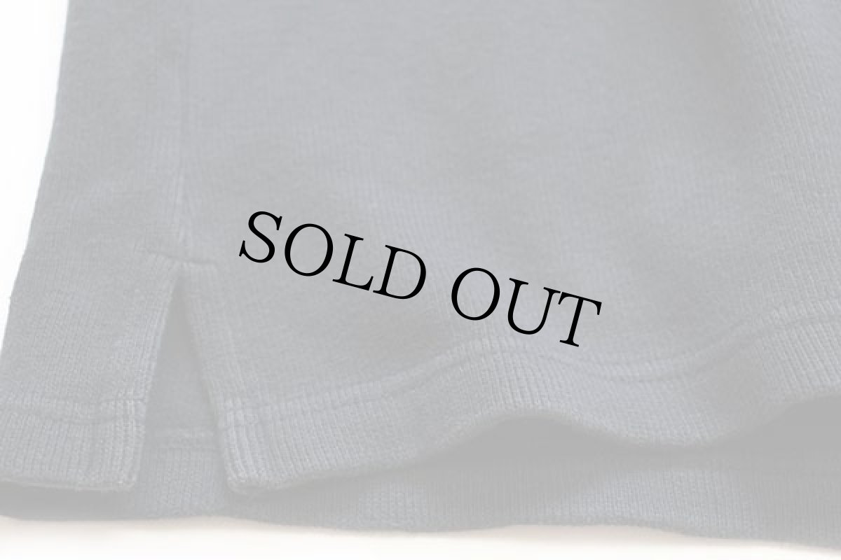 画像5: 90s Levi'sリーバイス ヘンリーネック コットン ニット スウェット 黒★ユーロ (5)