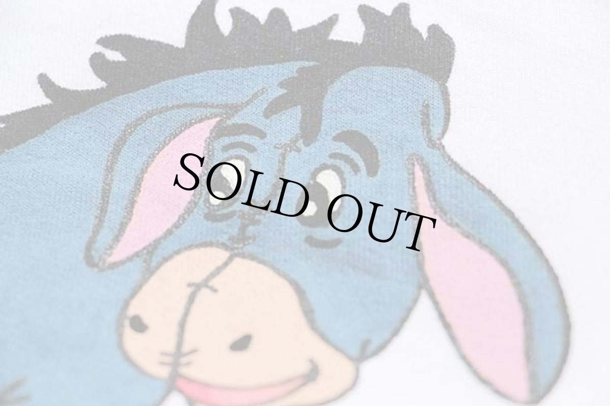 画像5: 90s USA製 Eeyoreイーヨー スウェット 白 M (5)