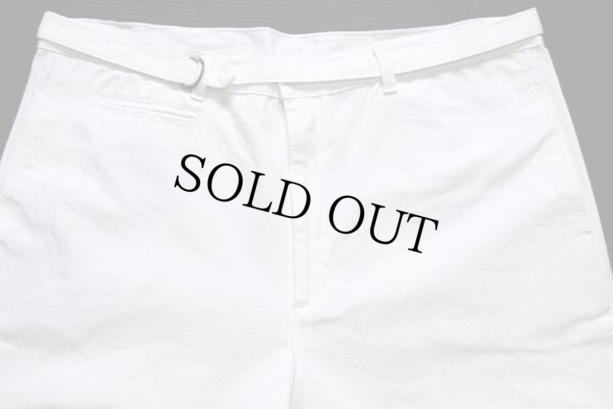 画像4: 80s IZOD LACOSTE ラコステ コットン キャンバス パンツ 白 40 (4)