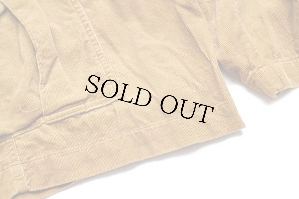 画像5: 00s POLO JEANSポロ ジーンズ ラルフローレン コットン コーデュロイ カーゴ ショートパンツ 茶 31★ショーツ (5)