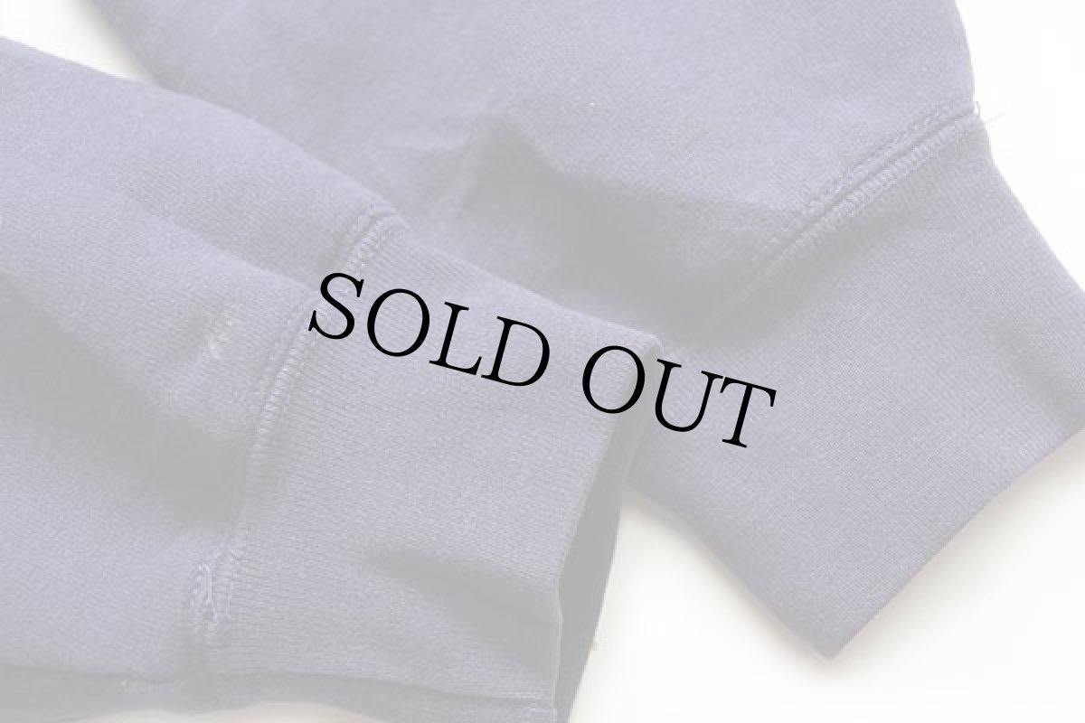 画像7: 00s メキシコ製 carharttカーハート ライナー付き スウェット ジップパーカー ナス紺 (7)