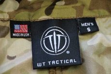 画像5: USA製 WT TACTICAL WILD THINGSワイルドシングス マルチカム ハーフジップ プルオーバー ナイロンジャケット S (5)