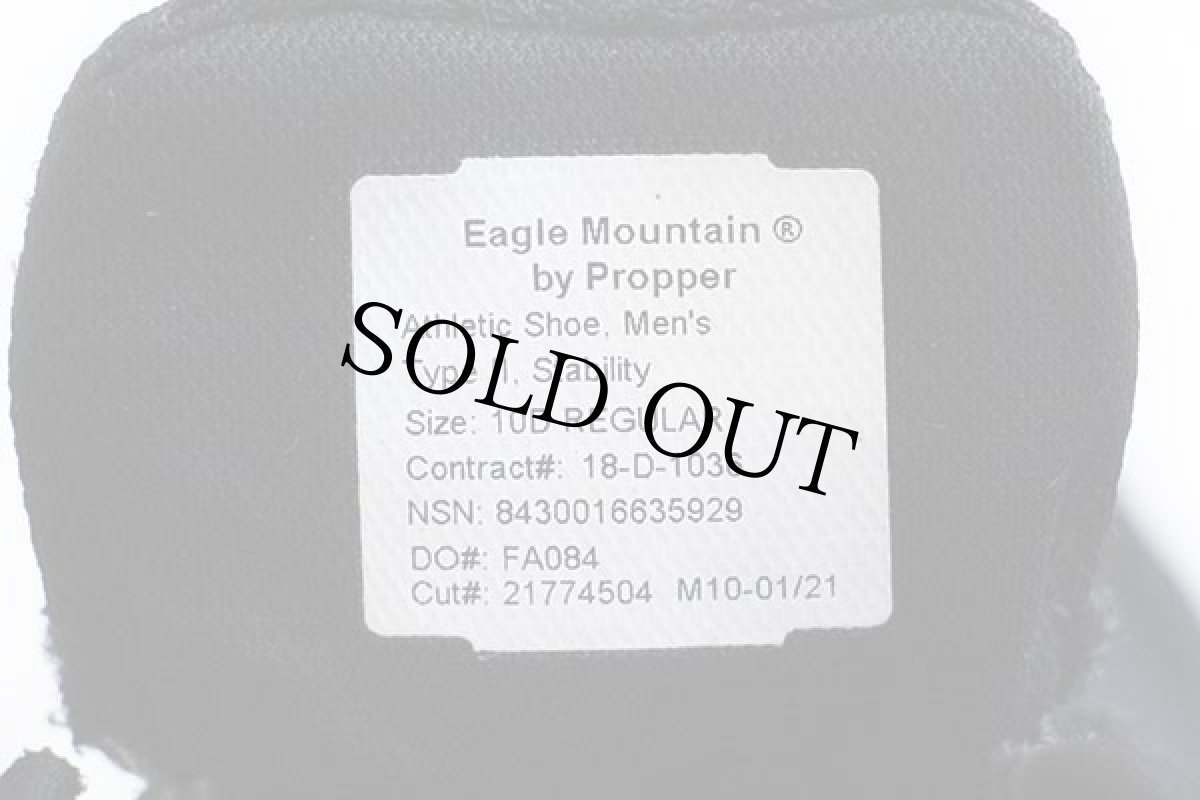 画像6: 未使用★18 米軍 Eagle Mountain By Propper STEALTH トレーニングシューズ スニーカー 黒 10D (6)