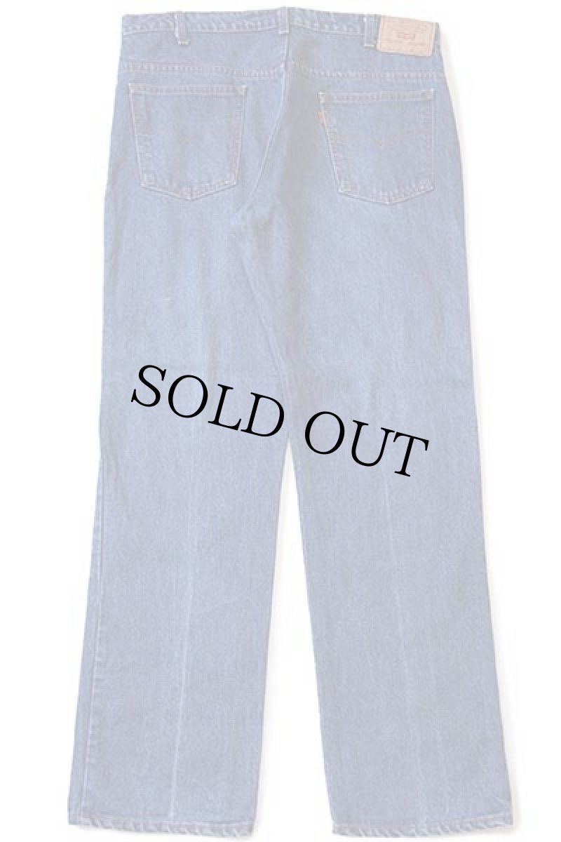 画像3: 80s USA製 Levi'sリーバイス 519 デニムパンツ w38 L31 (3)