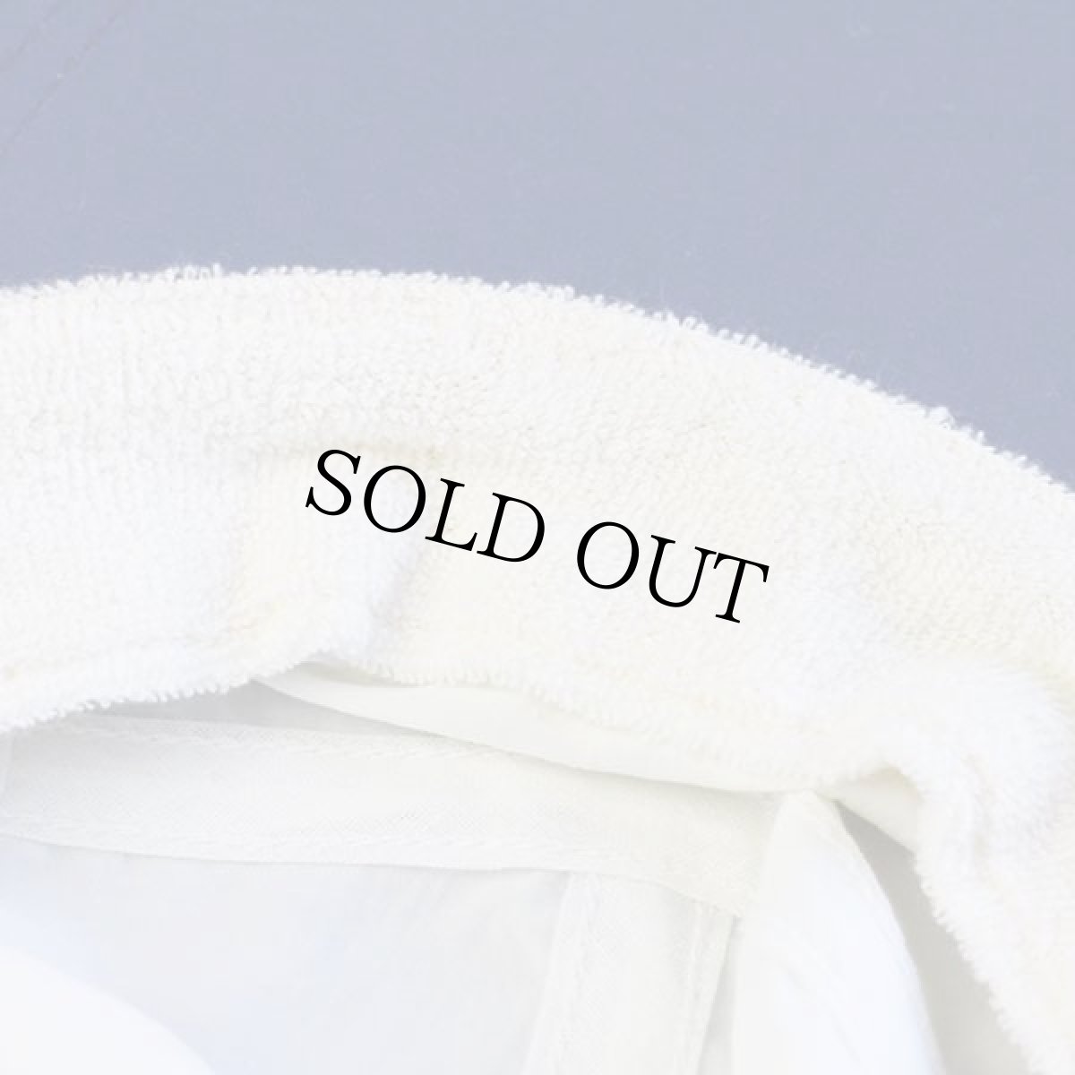 画像10: デッドストック★00s USA製 Mental ナイロン メッシュ フィッシングキャップ 白×青 L (10)