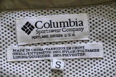 画像4: 90s Columbiaコロンビア PFG ナイロン フィッシングシャツ ベージュ S (4)