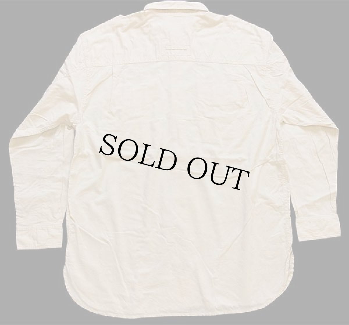 画像2: 00s ORVISオービス LANDROVER ロゴ刺繍 コットン サファリシャツ タン L★インド綿 (2)