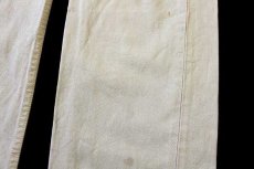 画像9: 00s USA製 Levi'sリーバイス 501 カラーデニムパンツ 後染め カーキ w36 (9)