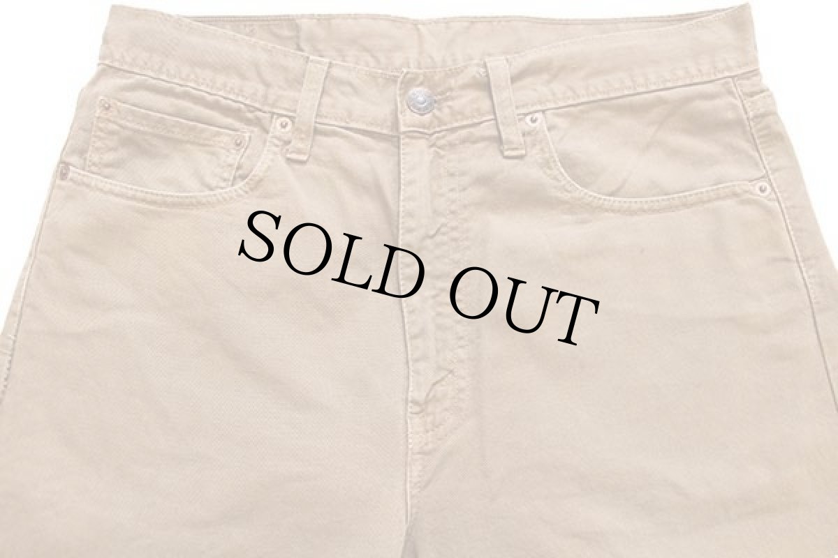 画像4: 90s Levi'sリーバイス 520 カラーデニムパンツ 薄茶 w34★ユーロ (4)