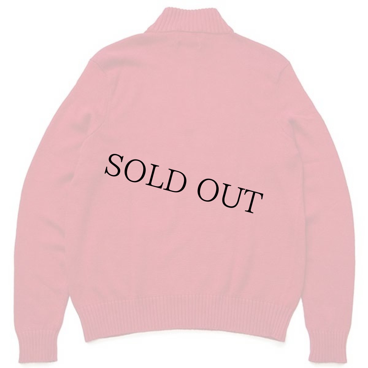 画像2: ポロ ラルフローレン ワンポイント ハイネック ハーフジップ コットンニット セーター 赤 XL (2)