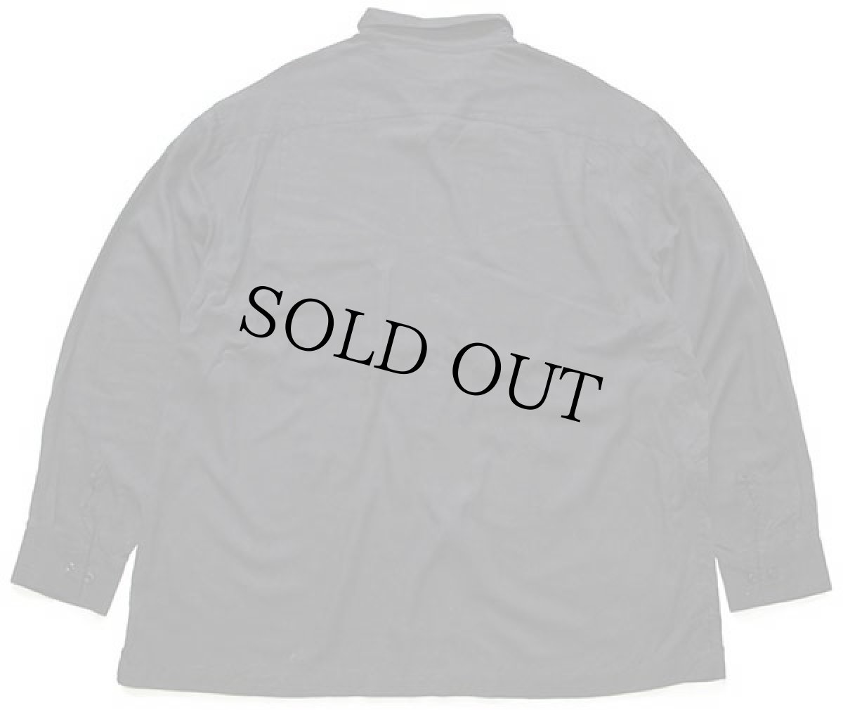 画像2: Nat Nast ステッチ装飾 シルク オープンカラーシャツ 黒 XL★特大 (2)