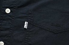 画像5: 90s Levi'sリーバイス ボタンダウン コットンポプリンシャツ 黒 L★ユーロ (5)